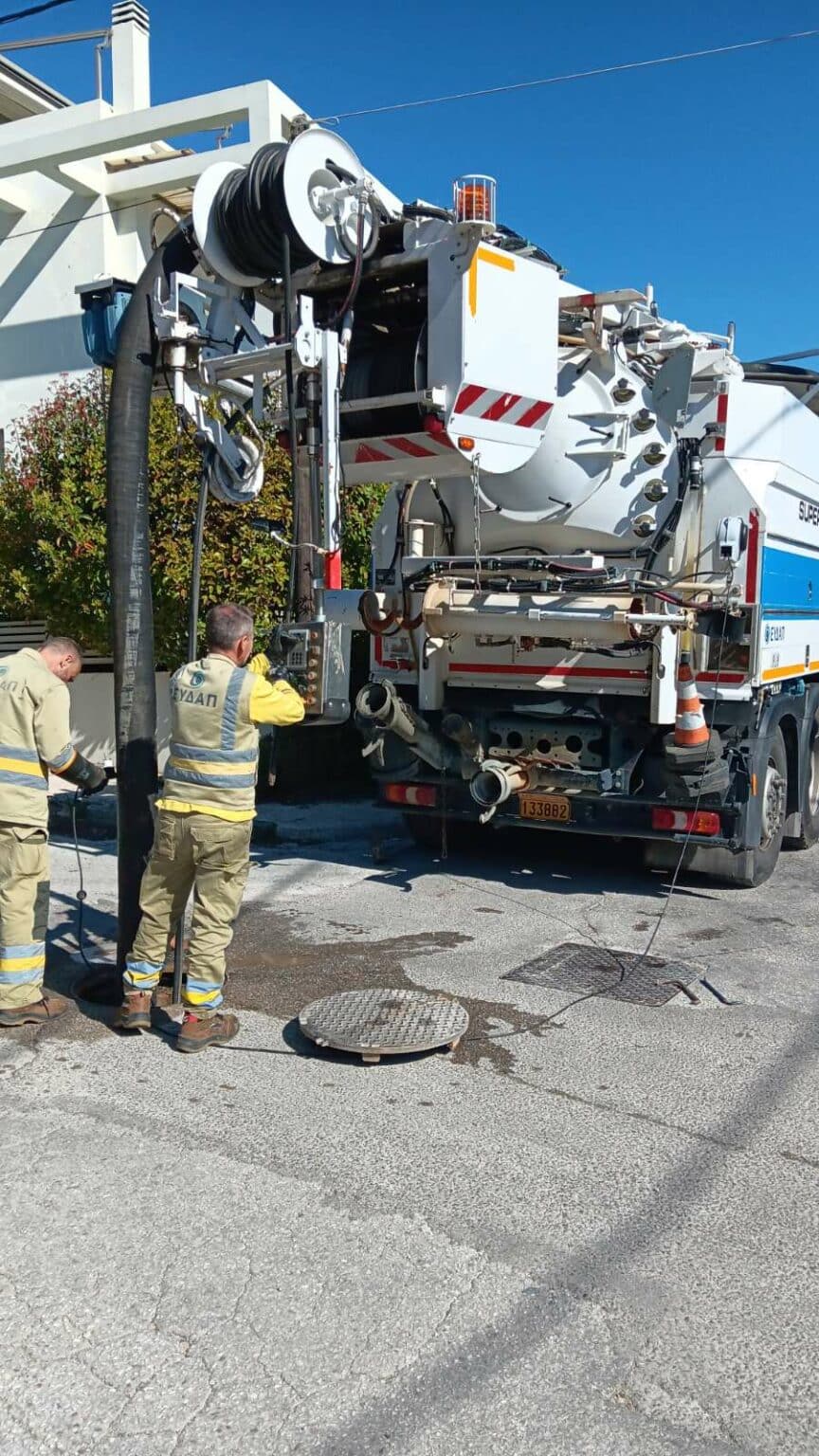 eydap1 Δήμος Παιανίας: Ολοκληρώνεται ο έλεγχος του δικτύου αποχέτευσης στα Γλυκά Νερά – Ξεκινά το έργο οδοποιίας