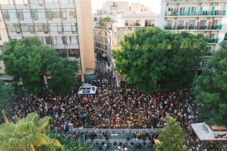 AthinasCarFree6 This is Athens – City Festival: 15.000 Αθηναίοι και επισκέπτες στην «Αθήνα Χωρίς Αυτοκίνητο»