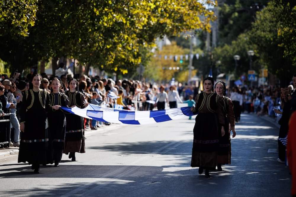 1000033337 Σε πανηγυρικό κλίμα οι εορταστικές εκδηλώσεις του Δήμου Αγίας Παρασκευής για την εθνική επέτειο της 28ης Οκτωβρίου 1940.