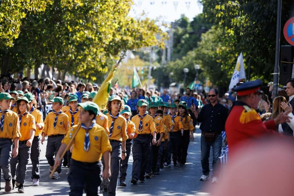 1000033338 Σε πανηγυρικό κλίμα οι εορταστικές εκδηλώσεις του Δήμου Αγίας Παρασκευής για την εθνική επέτειο της 28ης Οκτωβρίου 1940.