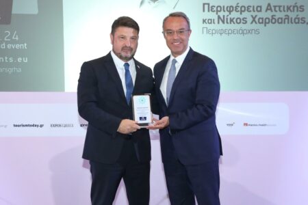 vraveio tourism Νίκος Χαρδαλιάς στην Greek Hospitality Awards 2024: «Επανασυστήνουμε τη Μητροπολιτική Αττική,  με ένα ολιστικό rebranding»