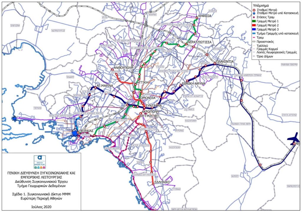 oasa Responsibility Map gr ΟΑΣΑ : Προσωρινή διακοπή των υπηρεσιών τηλεματικής την Παρασκευή 21/2