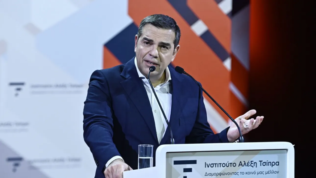 image Αλέξης Τσίπρας : Πρόταση για δημιουργία νέου κινήματος από τον Αλέξη Τσίπρα στο πλαίσιο της 2ης διεθνούς διάσκεψης για την δημοκρατία στο Μέγαρο Μουσικής Αθηνών.  