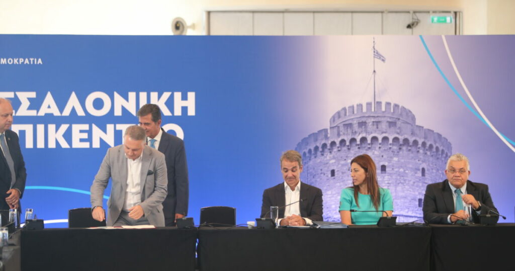 Ομιλία του πρωθυπουργού για τα έργα στη Θεσσαλονίκη