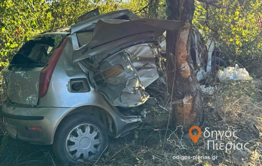 Τροχαίο δυστύχημα στην Πιερία: Θρήνος για την 9χρονη, σοβαρά τραυματισμένη η 11χρονη αδελφή της