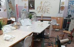 Βανδαλισμοί σε δημοτικά σχολεία του Βύρωνα – Σοβαρές ζημιές