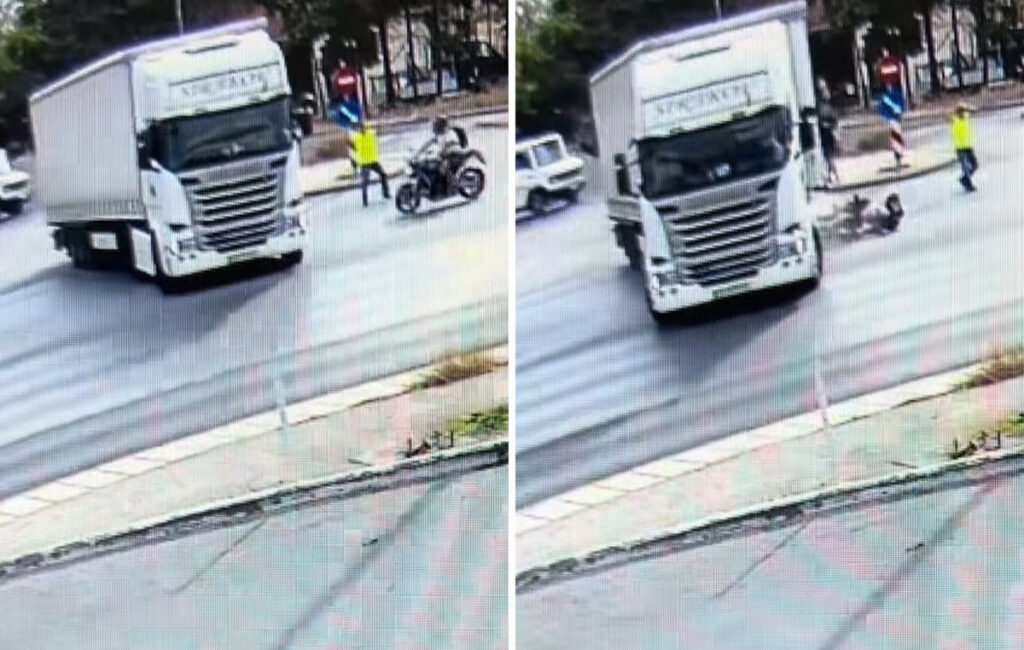 Θανατηφόρα σύγκρουση μηχανής με νταλίκα στη Θεσσαλονίκη – Νεκρός 29χρονος
