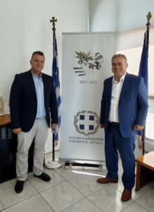 Συνάντηση Δημάρχου Παλλήνης με Αντιπεριφερειάρχη Ανατολικής Αττικής