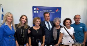 Επίσκεψη Άδωνι Γεωργιάδη στο Γενικό Νοσοκομείο Δράμας - Συγγνώμη από τους εργαζόμενους