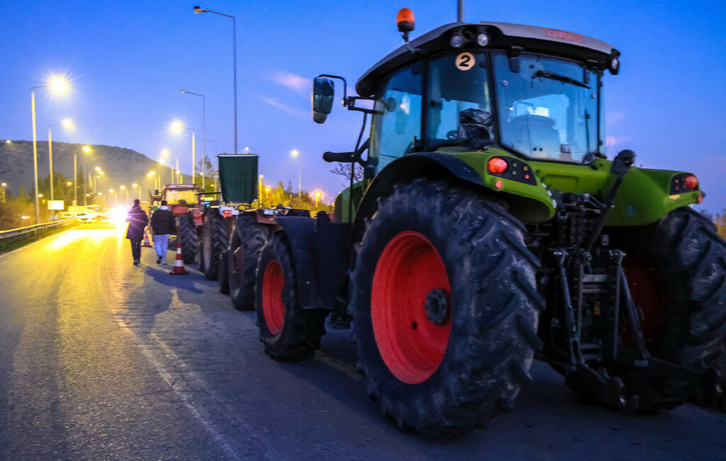Διαμαρτυρία αγροτοκτηνοτρόφων στο Ηράκλειο για πληρωμές