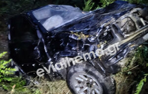 Τραγικό τροχαίο στη Βόρεια Εύβοια με έναν νεκρό