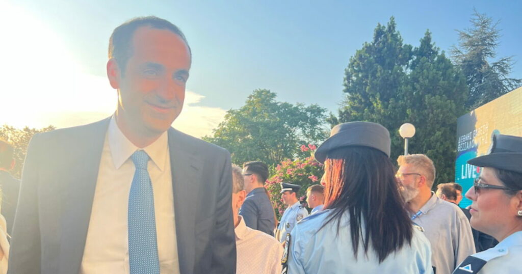 ΔΕΘ 2025: Παρουσία του Γρηγόρη Δημητριάδη στην ομιλία του Κυριάκου Μητσοτάκη 7 ΔΕΘ 2025: Παρουσία του Γρηγόρη Δημητριάδη στην ομιλία του Κυριάκου Μητσοτάκη