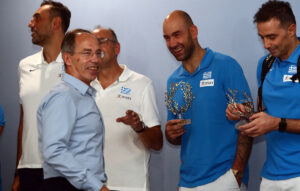 Υποδοχή ηρώων για την Εθνική Ομάδα Μπάσκετ με τα χάλκινα μετάλλια