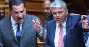 Σφοδρή αντιπαράθεση Γεωργιάδη – Νατσιού στη Βουλή