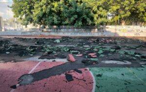Έναρξη εργασιών αποκατάστασης στο γήπεδο μπάσκετ της Δωδεκανήσου