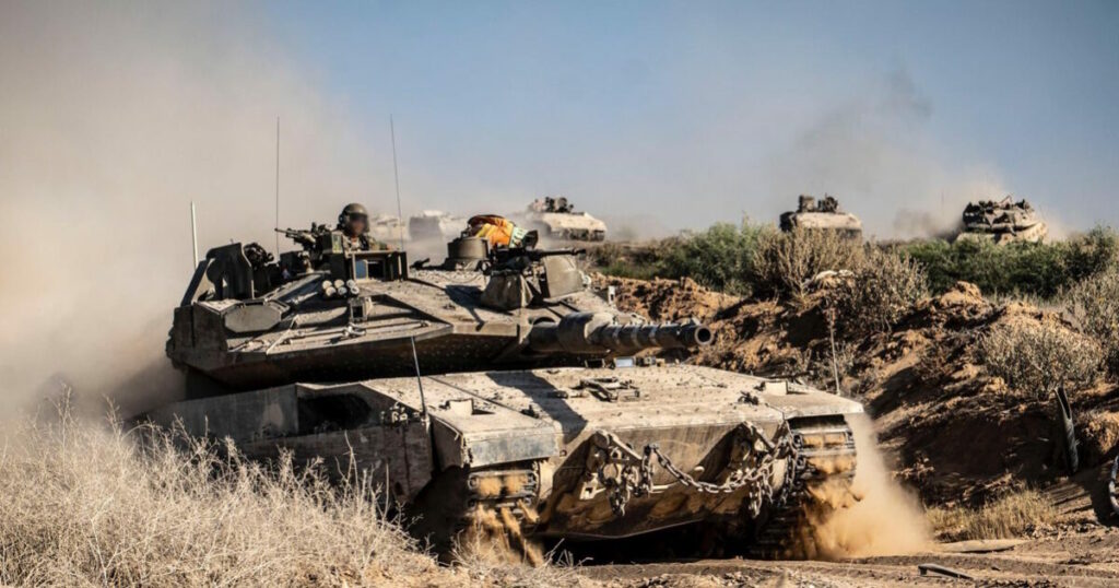 Στρατός του Ισραήλ εισέρχεται στην πόλη της Γάζας