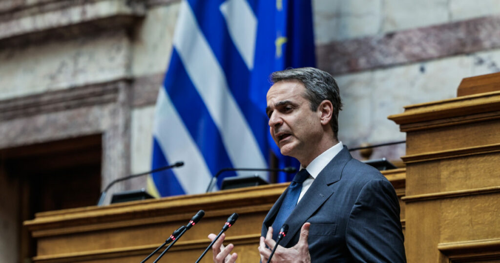 Ομιλία Κυριάκου Μητσοτάκη στην Κοινοβουλευτική Ομάδα της ΝΔ