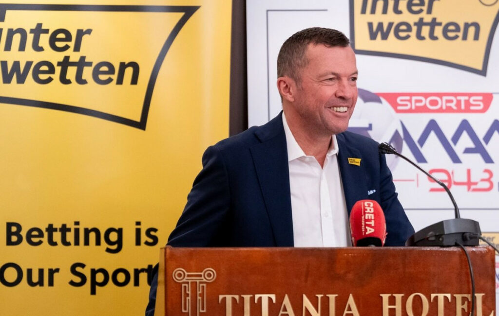 Ο Λόταρ Ματέους ως Brand Ambassador της Interwetten στην Ελλάδα