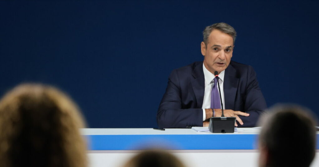 Συνέντευξη Τύπου Κυριάκου Μητσοτάκη στη 89η ΔΕΘ