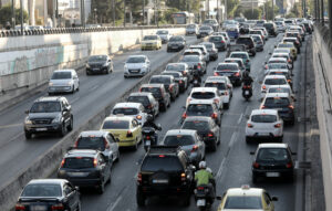 Σύγκρουση πέντε οχημάτων στην Κηφισίας – Μποτιλιάρισμα στο Μαρούσι