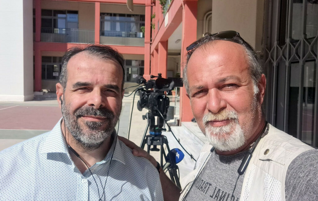 Θλίψη για τον Γιώργο Παυλάκη, εικονολήπτη του ΑΝΤ1, που έφυγε ξαφνικά