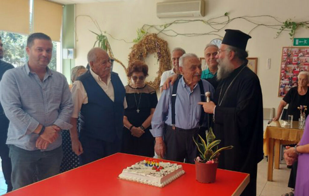 Γενέθλια 100 ετών για τον Ρεθυμνιώτη Γιώργο Παδουβά