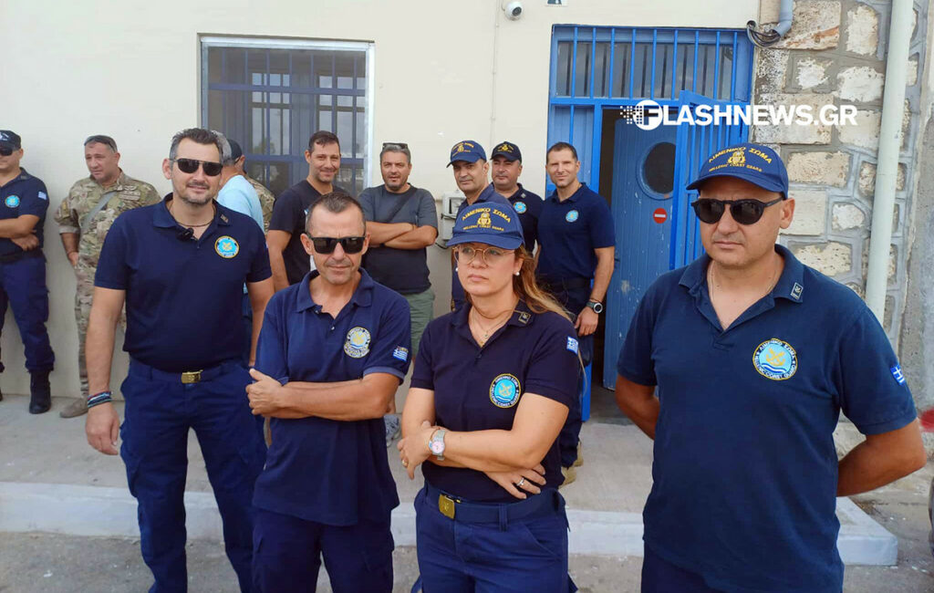 Διαμαρτυρία λιμενικών στην Κρήτη για τις συνθήκες στην Αγυιά