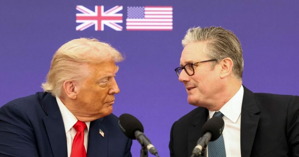 Στάρμερ προς Τραμπ: «Είστε ανάμεσα σε φίλους» - «Αδιάρρηκτοι οι δεσμοί» δήλωσε ο πρόεδρος των ΗΠΑ