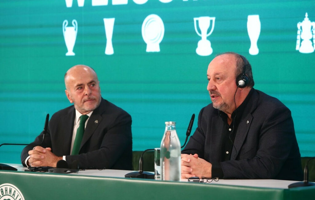 Η παρουσίαση του Ράφα Μπενίτεθ από τον Παναθηναϊκό: Στόχος η νικηφόρα νοοτροπία