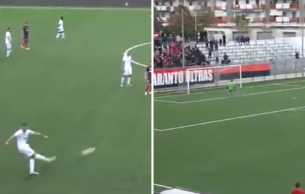 Απίστευτο γκολ στην Ιταλία: Σκόραρε από τα 50 μέτρα με πνεύμα fair play