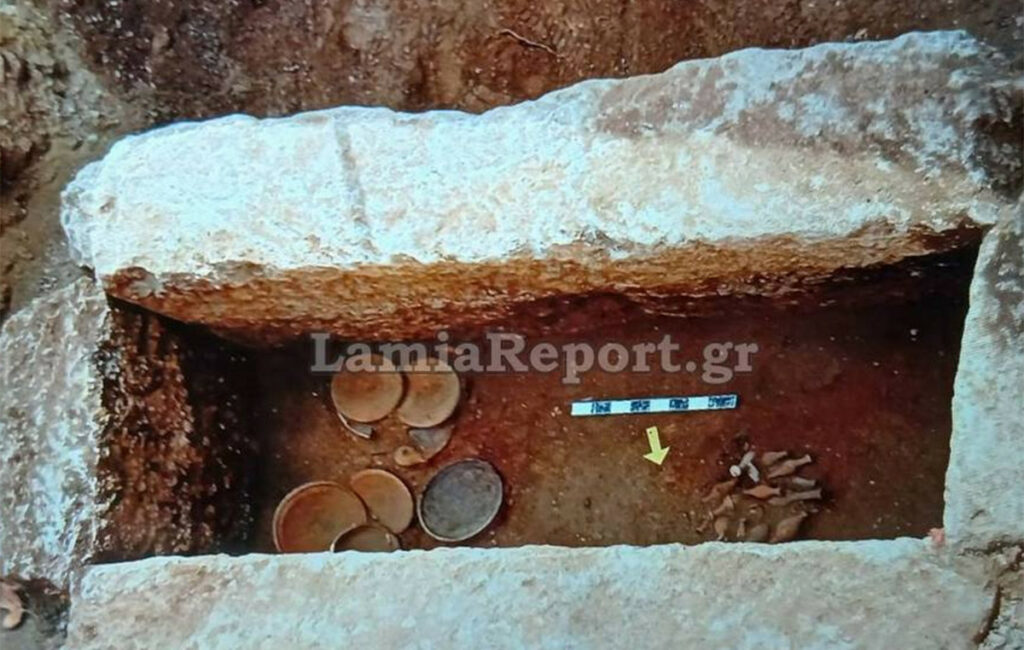 Αρχαιολογικές ανακαλύψεις στη Φθιώτιδα κατά τη διάρκεια έργων