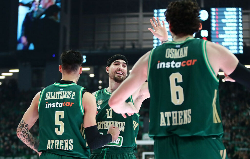 Euroleague: Παναθηναϊκός νίκησε τη Μακάμπι 99-85 με σπουδαία άμυνα