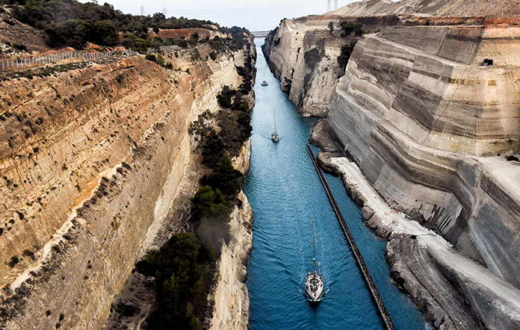 Διακοπή λειτουργίας της Διώρυγας Κορίνθου για αποκαταστατικά έργα