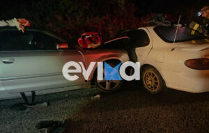 Θανατηφόρο τροχαίο στην Εύβοια με έναν νεκρό και επτά τραυματίες