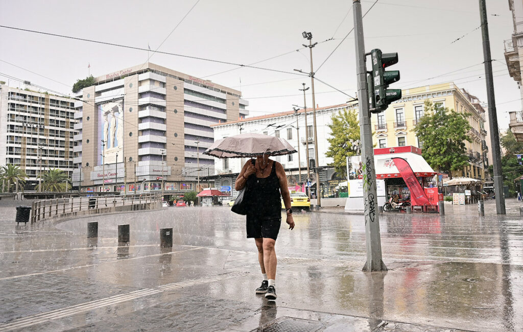 Σημαντικά ύψη βροχής στη χώρα – 123 χιλιοστά στη Θάσο