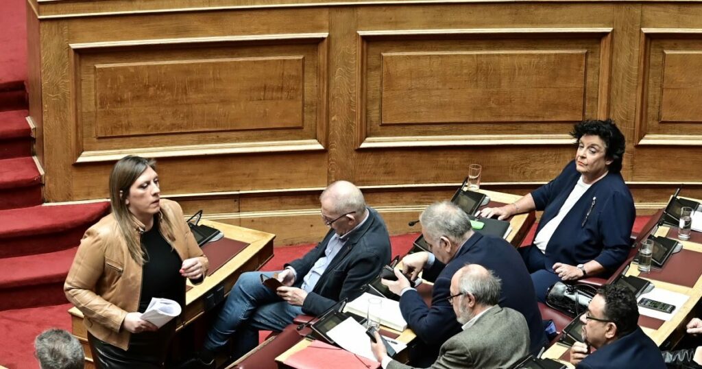 Ζωής Κωνσταντοπούλου και Λιάνας Κανέλλη: Σφοδρή αντιπαράθεση στη Βουλή