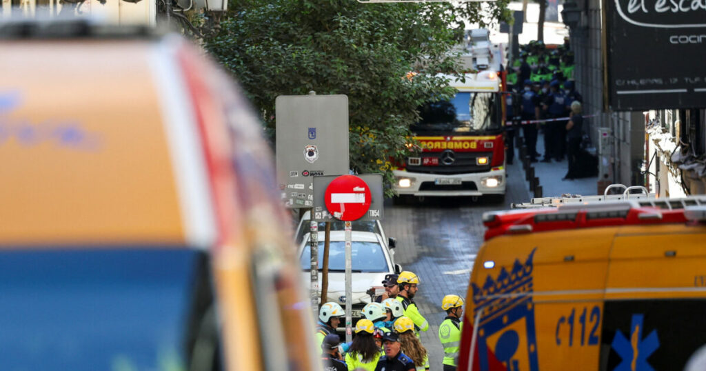 Μαδρίτη: Τραγωδία με 4 νεκρούς από την κατάρρευση κτιρίου