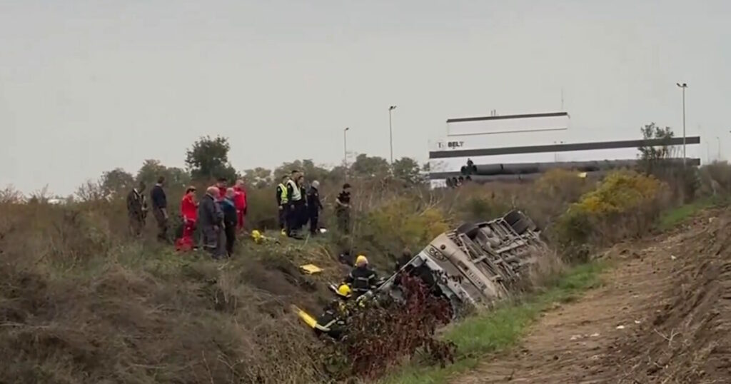 Τροχαίο δυστύχημα στη Σερβία: 3 νεκροί και πολλοί τραυματίες από ανατροπή λεωφορείου