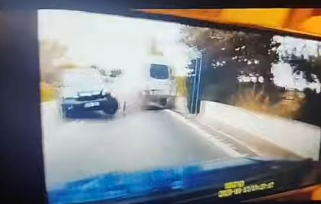 Σοκαριστική καραμπόλα πέντε οχημάτων στη Θεσσαλονίκη