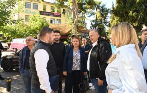 Επίσκεψη Ν. Χαρδαλιά στη Νέα Φιλαδέλφεια για αντιπλημμυρικά έργα