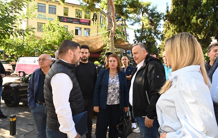 Επίσκεψη Ν. Χαρδαλιά στη Νέα Φιλαδέλφεια για αντιπλημμυρικά έργα