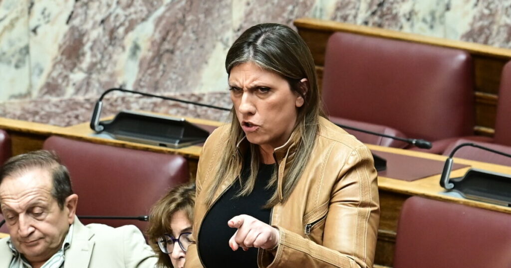 Ζωής Κωνσταντοπούλου: Καταγγέλλει σχέδιο πολιτικής κυριαρχίας από Μητσοτάκη και Μπακογιάννη