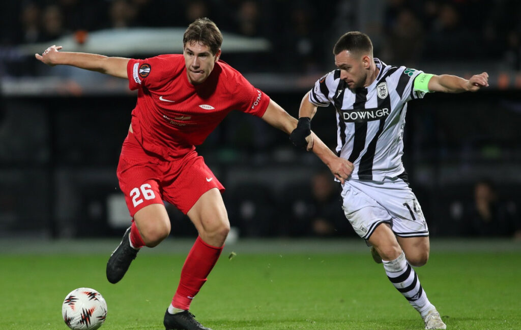 ΠΑΟΚ: Νίκη 1-0 επί της Μπραν με γκολ του Ιβάνουσετς