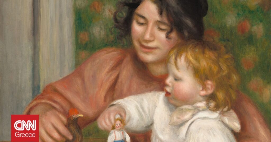 Πωλήθηκε έργο του Ρενουάρ με τον γιο του για 1,8 εκατ. ευρώ στο Παρίσι