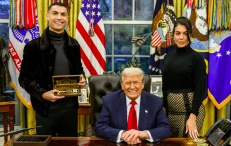 Ο Κριστιάνο Ρονάλντο συναντά τον Τραμπ στον Λευκό Οίκο