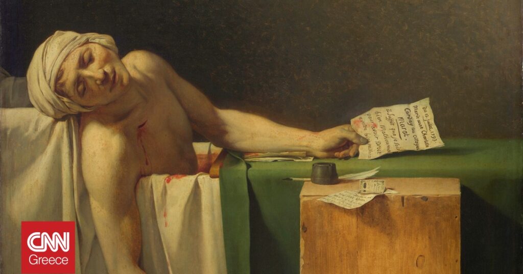 Ο Θάνατος του Μαρά: Το αριστούργημα που αναλύεται 230 χρόνια μετά