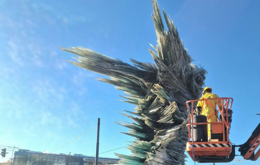 Ανανεώθηκε ο «Δρομέας», το εμβληματικό γλυπτό της Βασιλίσσης Σοφίας