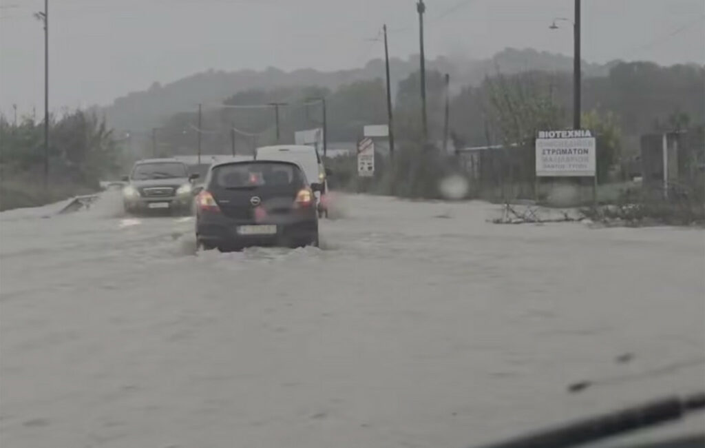 Η κακοκαιρία πλήττει τη Δυτική Ελλάδα: Πλημμύρες σε Ηγουμενίτσα και Ιωάννινα