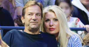 Ελένη Μενεγάκη και Μάκης Παντζόπουλος στο γήπεδο: Η έξοδος του ζευγαριού στον τελικό του Τζόκοβιτς