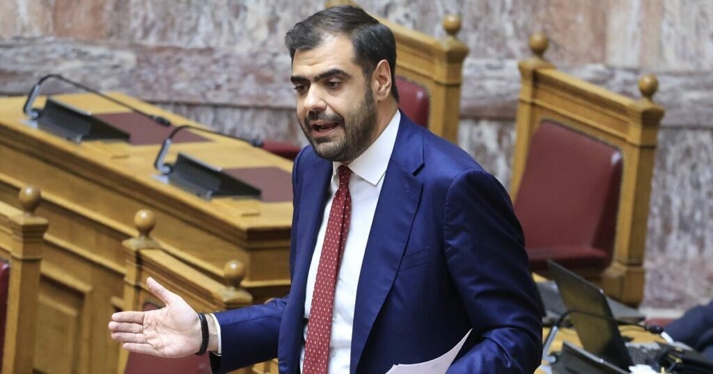 Σφοδρή αντιπαράθεση Μαρινάκη και Ανδρουλάκη στη Βουλή